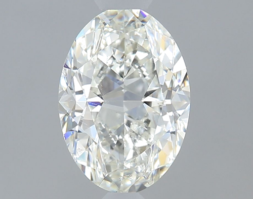 0.6 carat I-SI1 Natūralus Oval Deimantas (1)