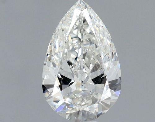 0.5 carat F-SI1 Natūralus Pear Deimantas (1)