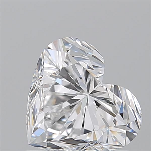 1.01 carat D-VS1 Natūralus Heart Deimantas (1)