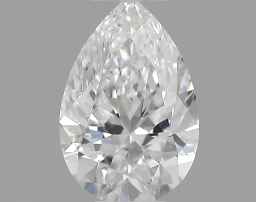 0.28 carat D-VVS2 Natūralus Pear Deimantas (1)
