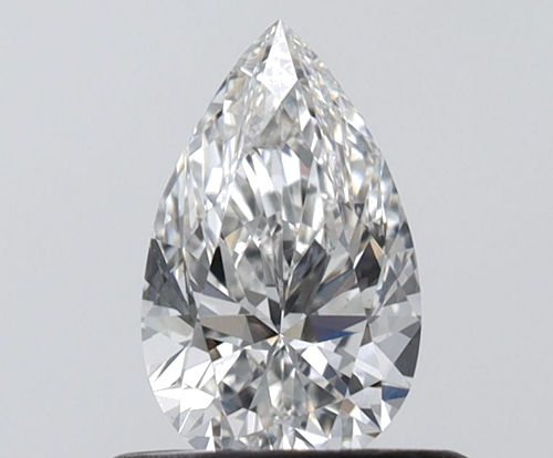 0.52 carat G-VS2 Natūralus Pear Deimantas (1)