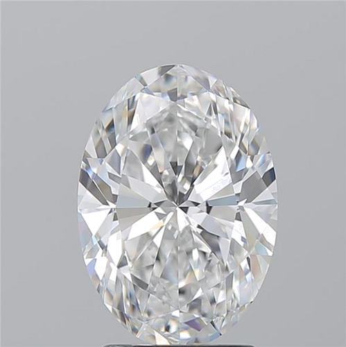 2.6 carat E-VVS2 Natūralus Oval Deimantas (1)