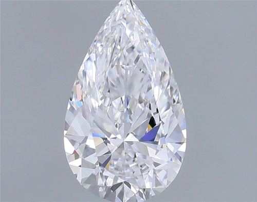 0.5 carat D-VVS1 Natūralus Pear Deimantas (1)
