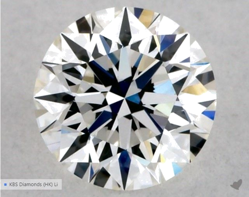 0.31 carat G-VS1 Excellent cut Natūralus Round Deimantas (1)