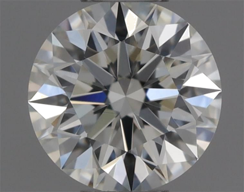 0.32 carat I-VVS2 Excellent cut Natūralus Round Deimantas (1)
