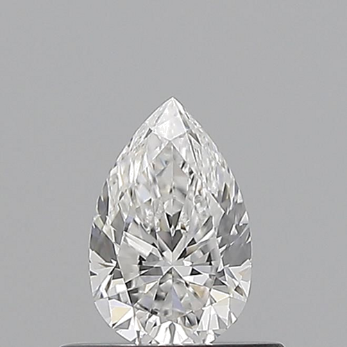 0.5 carat E-VVS1 Natūralus Pear Deimantas (1)