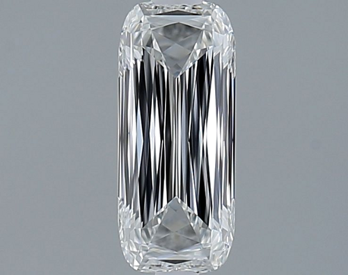 1.0 carat F-VVS2 Natūralus Radiant Deimantas (1)