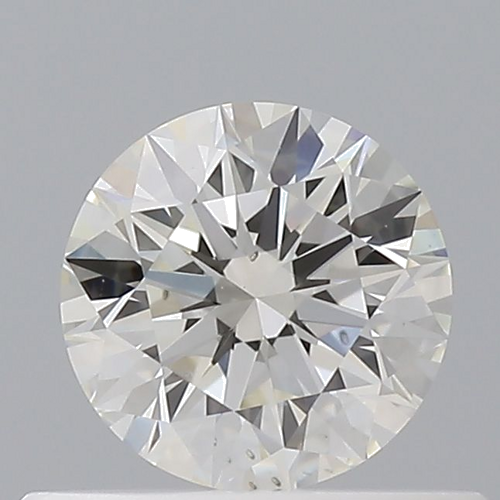 0.44 carat J-SI1 Excellent cut Natūralus Round Deimantas (1)