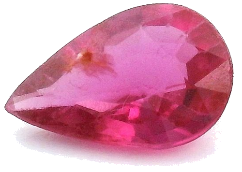 0.38 carat RED Pear Rubinas (1)