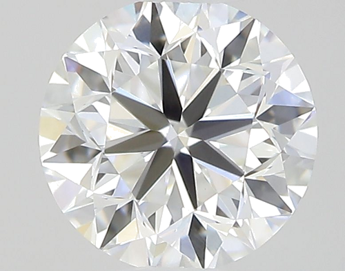 0.5 carat F-VVS2 Very Good cut Natūralus Round Deimantas (1)