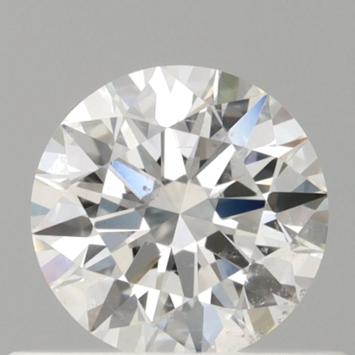 0.52 carat F-SI2 Excellent cut Natūralus Round Deimantas (1)