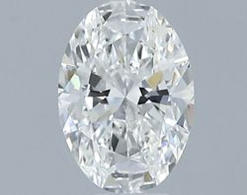 0.31 carat H-VVS2 Natūralus Oval Deimantas (1)