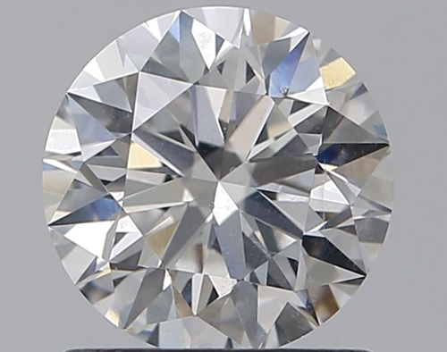 0.91 carat G-SI2 Excellent cut Natūralus Round Deimantas (1)