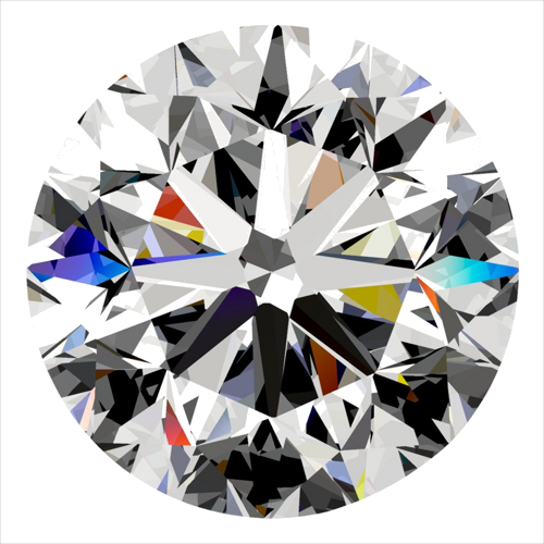 0.3 carat G-VVS1 GD cut Natūralus Round Deimantas (1)