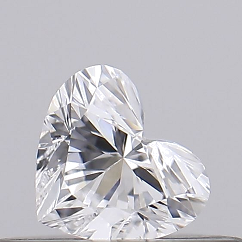 0.19 carat D-VVS2 Natūralus Heart Deimantas (1)