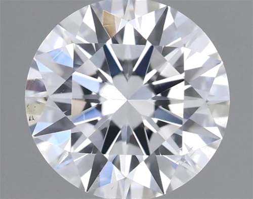 0.52 carat E-SI1 Excellent cut Natūralus Round Deimantas (1)