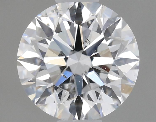 0.61 carat D-SI2 Excellent cut Natūralus Round Deimantas (1)