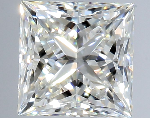 0.54 carat H-VVS1 Natūralus Princess Deimantas (1)
