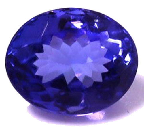 3.03 carat BLUE Oval Tanzanite (1)