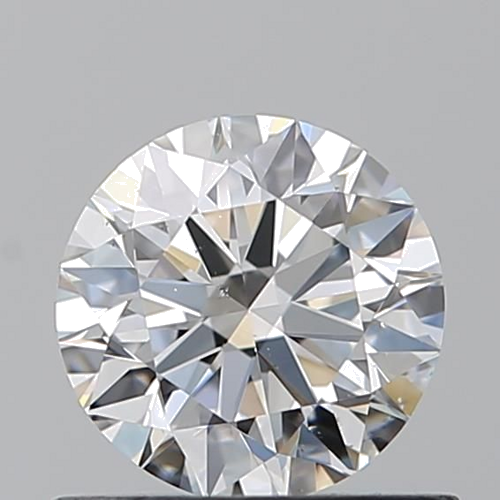 0.69 carat E-SI1 Excellent cut Natūralus Round Deimantas (1)