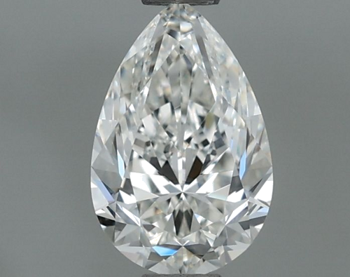 0.7 carat H-VS1 Natūralus Pear Deimantas (1)