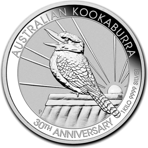 1 кг сребърна монета Kookaburra 2020 Австралия (1)