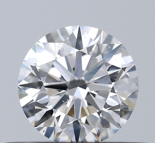 0.42 carat F-SI1 Excellent cut Natūralus Round Deimantas (1)