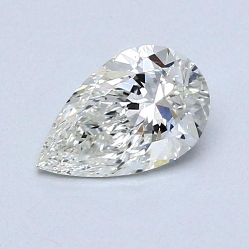 0.73 carat I-SI1 Natūralus Pear Deimantas (1)