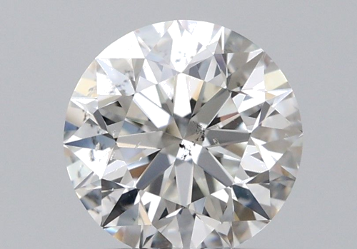 0.72 carat G-SI2 Excellent cut Natūralus Round Deimantas (1)