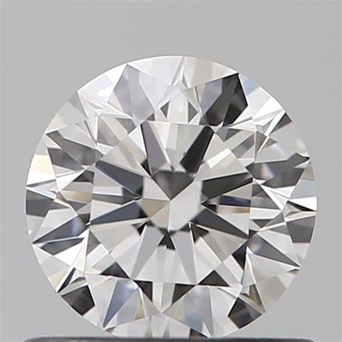 0.61 carat F-VVS1 Excellent cut Natūralus Round Deimantas (1)
