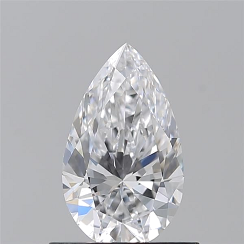 0.7 carat D-VS1 Natūralus Pear Deimantas (1)