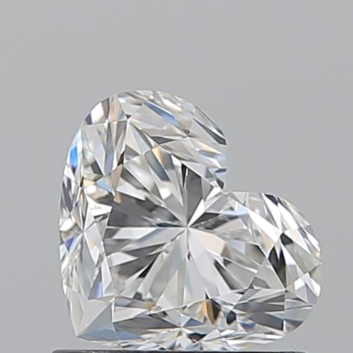 1.01 carat G-VS1 Natūralus Heart Deimantas (1)