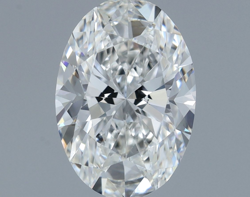 0.6 carat G-VS1 Natūralus Oval Deimantas (1)
