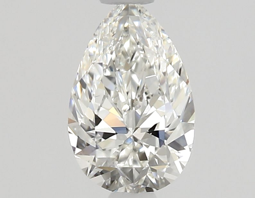 0.7 carat G-VS1 Natūralus Pear Deimantas (1)