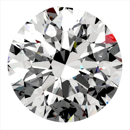 0.4 carat G-VS2 Excellent cut Natūralus Round Deimantas (1)