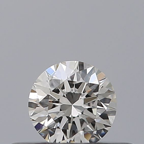 0.23 carat F-VVS1 Excellent cut Natūralus Round Deimantas (1)