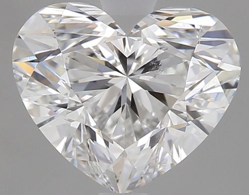 1.8 carat F-SI1 Natūralus Heart Deimantas (1)