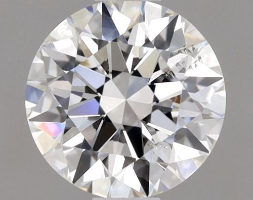 0.71 carat G-SI2 Excellent cut Natūralus Round Deimantas (1)