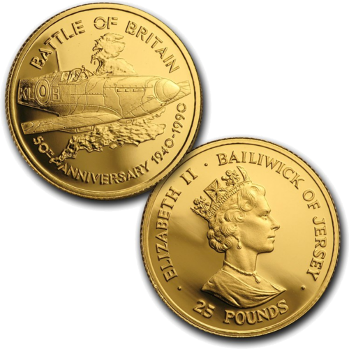 1990 GB Gold Battle of Britain 50th Anniversary Proof Set (6)