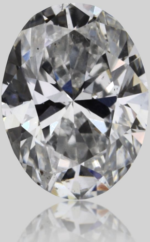 0.3 carat E-SI1 Natūralus Oval Deimantas (1)