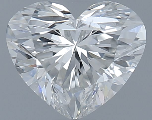 0.51 carat G-SI1 Natūralus Heart Deimantas (1)