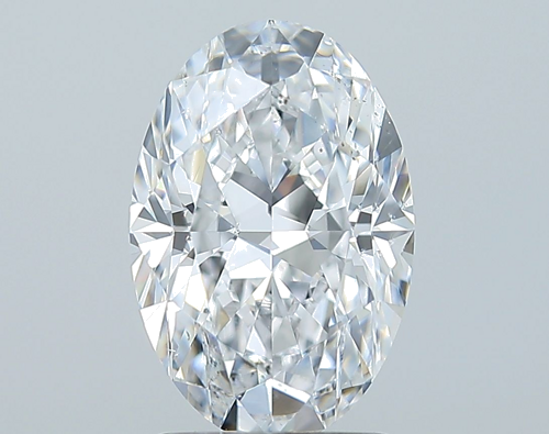 2.01 carat D-SI1 Natūralus Oval Deimantas (1)
