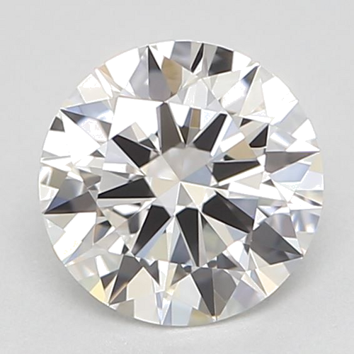 0.51 carat F-VVS1 Excellent cut Natūralus Round Deimantas (1)