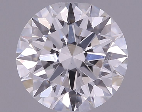 0.53 carat G-SI2 Excellent cut Natūralus Round Deimantas (1)