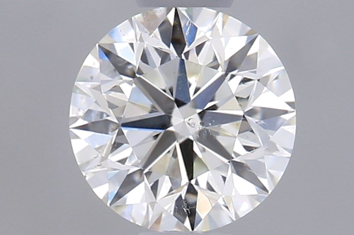 0.51 carat K-SI2 Excellent cut Natūralus Round Deimantas (1)