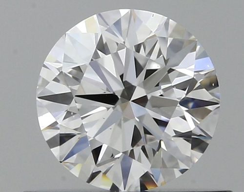 0.5 carat D-VS2 Excellent cut Natūralus Round Deimantas (1)