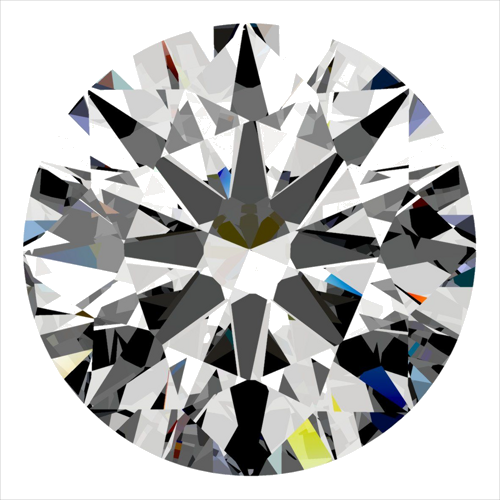 0.3 carat D-VS2 Very Good cut Natūralus Round Deimantas (1)