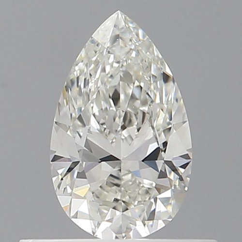 0.5 carat I-VVS1 Natūralus Pear Deimantas (1)