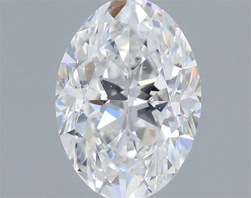 0.4 carat E-SI1 Natūralus Oval Deimantas (1)