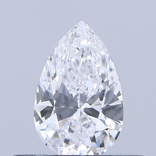 0.31 carat D-VVS2 Natūralus Pear Deimantas (1)